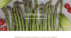Desktop Screenshot of eat4wellbeing.co.uk